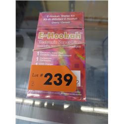 3 x E-Hookah starter kits - cherry