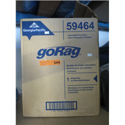 Automated touchless wiper dispenser - goRag