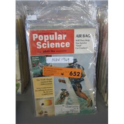 16 x 1960s Popular Mechanics magazines