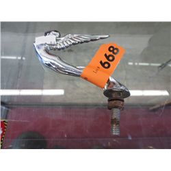 Vintage hood ornament - 4.5" x 3"