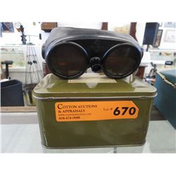 WW2 Aviator polarized goggles