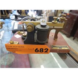 Vintage telegraph sounder