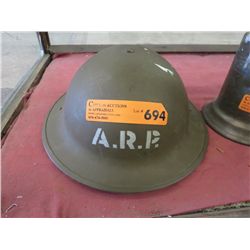 WW2 A.R.P. helmet