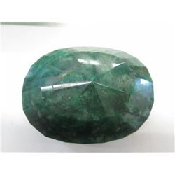 Museum sized 1031 carat oval cut emerald