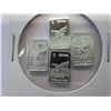 Image 1 : 4 x .999 Solid silver - American eagle bars