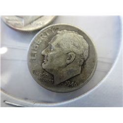 4 x 90% Silver - Old American Presidential dimes