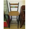 Image 1 : Bar stool with rope seat