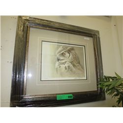 "Samantha - Great Horned Owl" by Robert Bateman