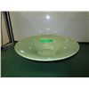 Image 1 : Glazed green ceramic fruit bowl