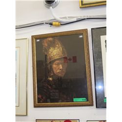 Framed print of a Conquistador