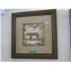 Image 1 : Well framed print of a leopard