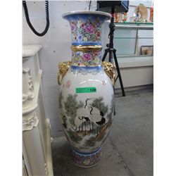 Large floor standing Japanese vase