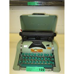 Vintage Tom Thumb typewriter with case