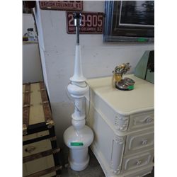 White floor lamp