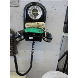 Vintage dial wall phone