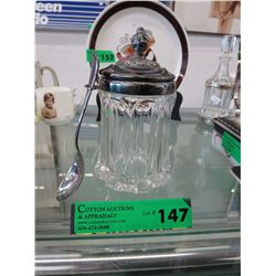 Vintage silver plated sugar caster