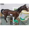 Image 1 : Glazed ceramic horse statue - Beswick