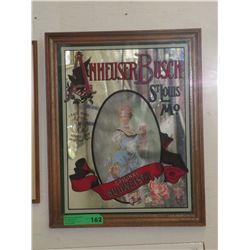 Anheuser Busch advertising mirror