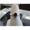 Image 1 : 10KT yellow gold Amethyst ring, classic design