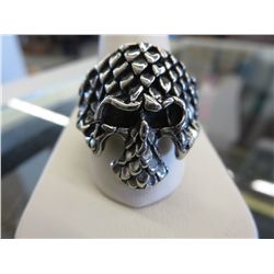 New Men's ring, solid stainless steel