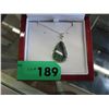 Image 2 : Ruby Zoisite pendant & chain