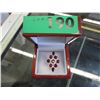 Image 2 : Ruby ring, 9 round & teardrop faceted rubies