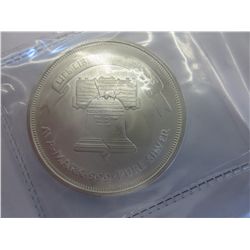 Silver Round, 1 Troy oz. of 0.999 silver