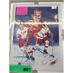 Gordie Howe Limited Print #346/5000