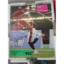 BC Lions Geroy Simon autographed picture