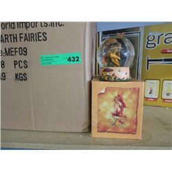 Case of Fairy snow globes in retail pkgs