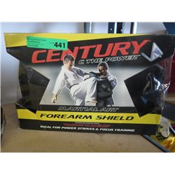 Martial art forearm shield