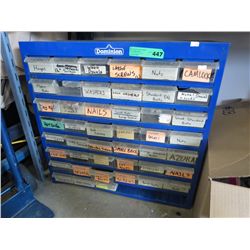 Large bolt sorting cabinet