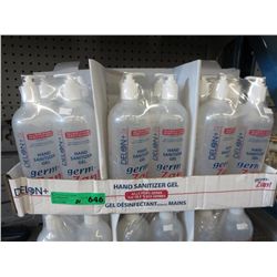 Case of hand sanitizing gel