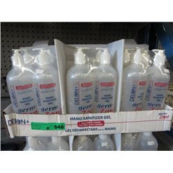 Case of hand sanitizing gel