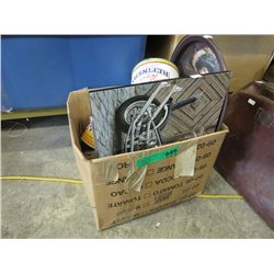 Box of vintage collectibles