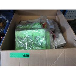 Box of paper lanterns
