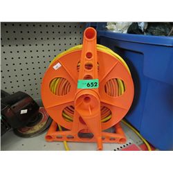 Electric cord on reel