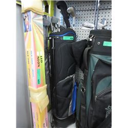 Golf bag and clubs