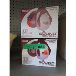 2 Sound Control Headphones - MSA