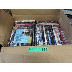 Box of DVDs