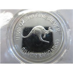 Silver Australian Kangaroo Coin