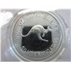 Image 1 : Silver Australian Kangaroo Coin