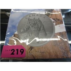 2014 Canada silver $20.00 coin