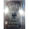 Image 1 : Silver Bar, Eagle Motif