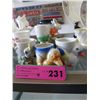 Image 1 : 4 Vintage egg cups - Japanese