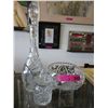 Image 1 : 3 Lead crystal serving pieces.