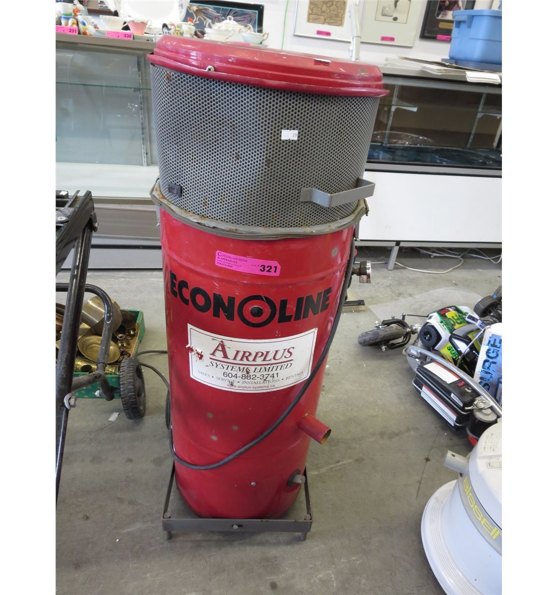 Econoline sandblaster