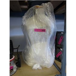 Female fabric covered torso form