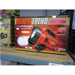 Motor Trend LED flashlight