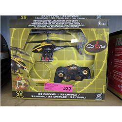 R/C helicopter with winch
